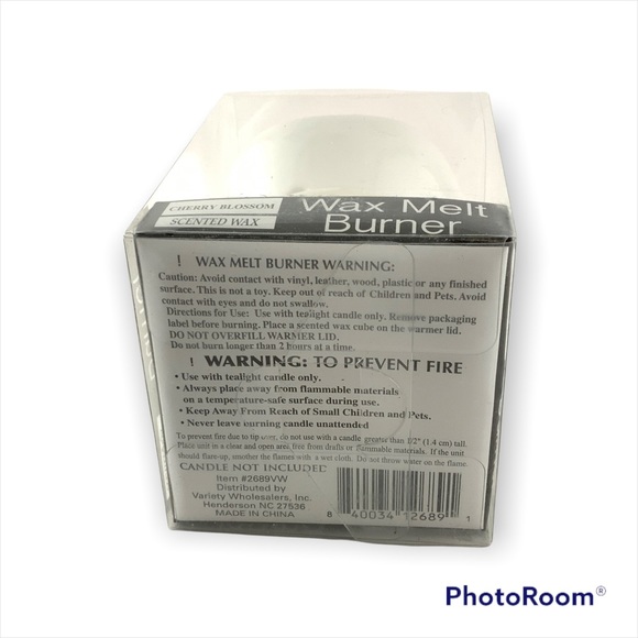 Amazing Grace Wax Melt Burner Set With Melts White Floral Multi Color NEW - Picture 10 of 10